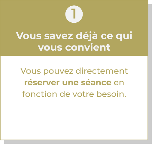 réserver une séance